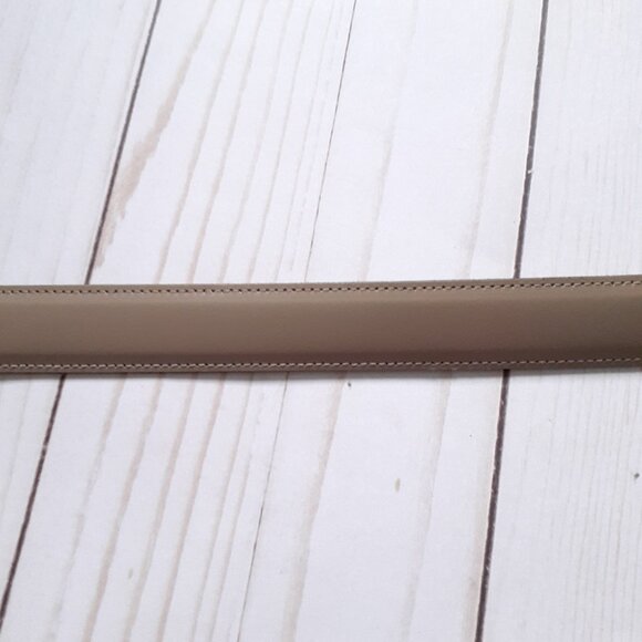 Nordstrom Women's Leather Belt Tan Size M - Picture 5 of 10